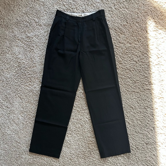Diotima Black Straight Leg Pants | M - Picture 1 of 10